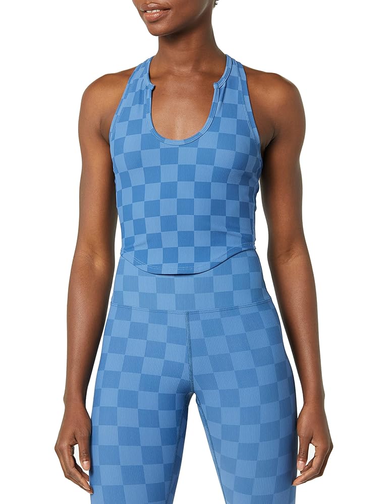 Ace Tank Ocean Checkered Print (FINAL SALE)