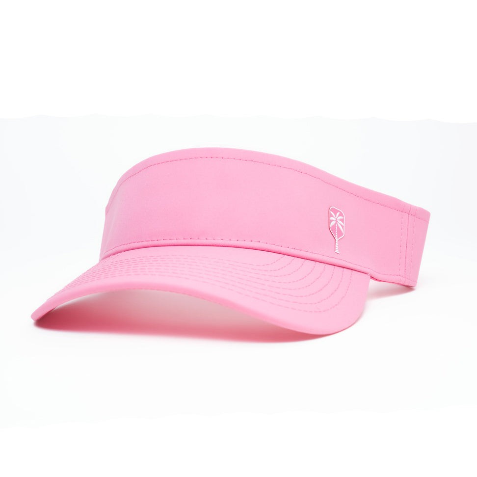 The Pickled Palm Sunset Pink Pickleball Visor (Standard)