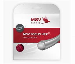 Focus-Hex 16L/1.23 String Red Red