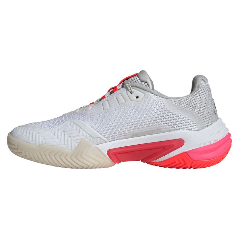 Women's Barricade 13 White and Lucid Red 7