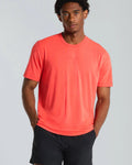 Municipal Utility SS T-Shirt Hot Coral Medium