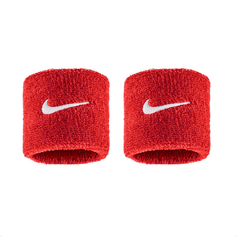 Nike Swoosh Classic Wristbands x 2 University Red