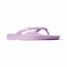 Archies Footwear Lilac Arch Support Flip Flops 9