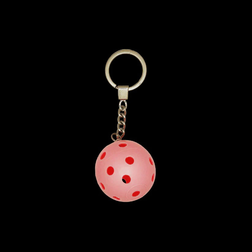 Pickleball Keychain 3D Blue