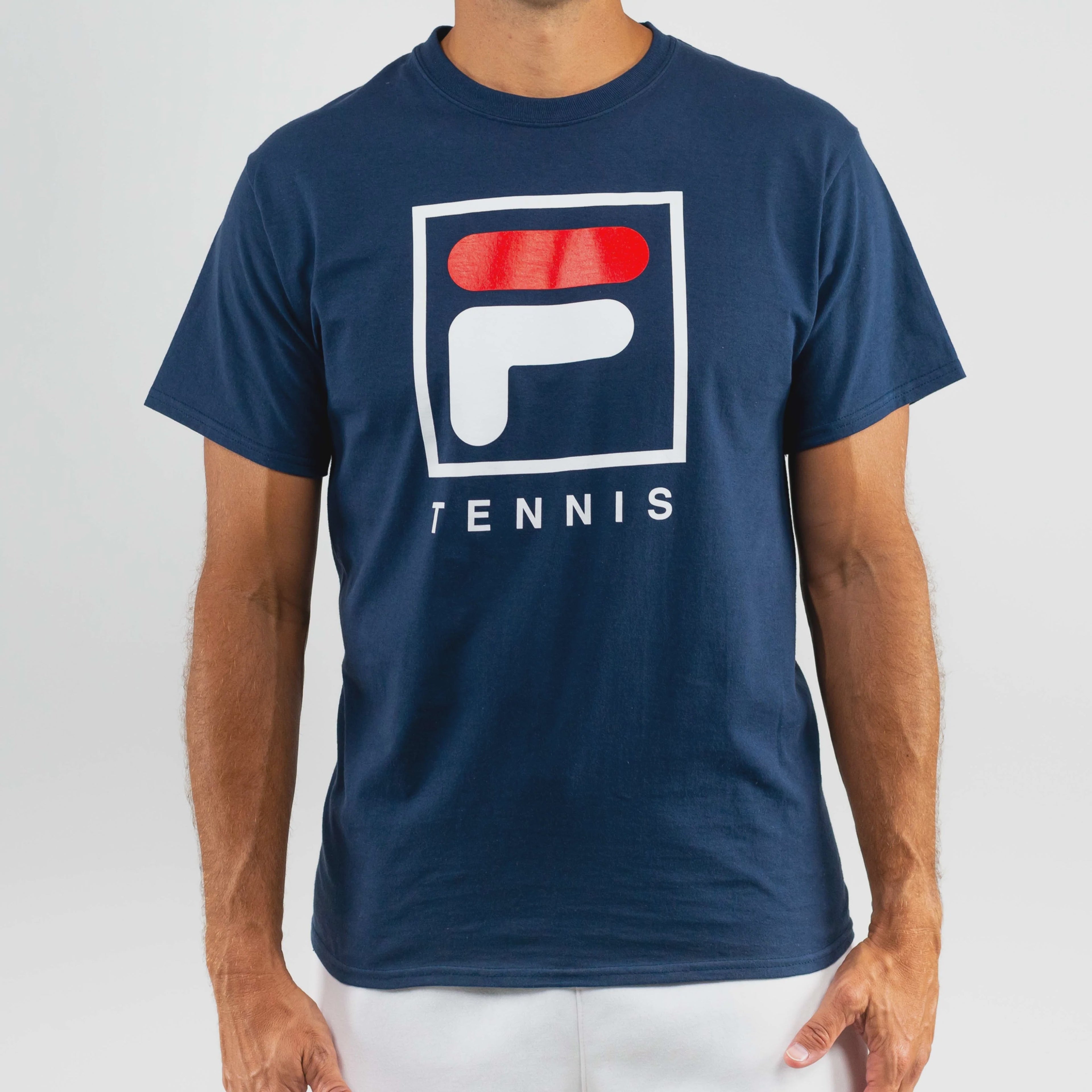 F-Box Tennis T-Shirt Peacoat (FINAL SALE)