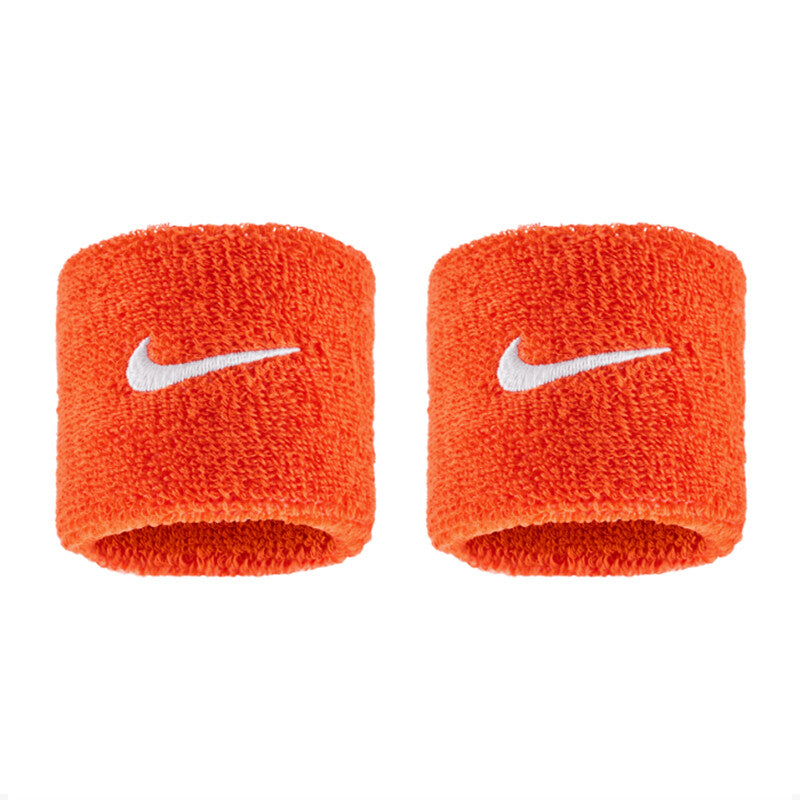 Nike Swoosh Classic Wristbands x 2 Team Orange