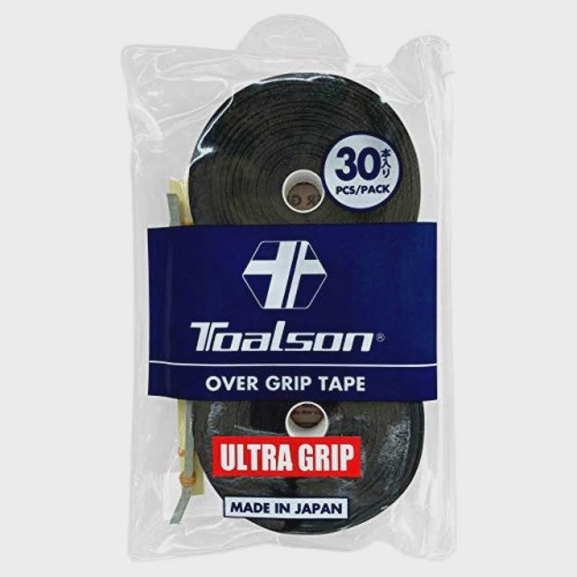 Ultra Grip Overgrip 30 Pack Black Regular