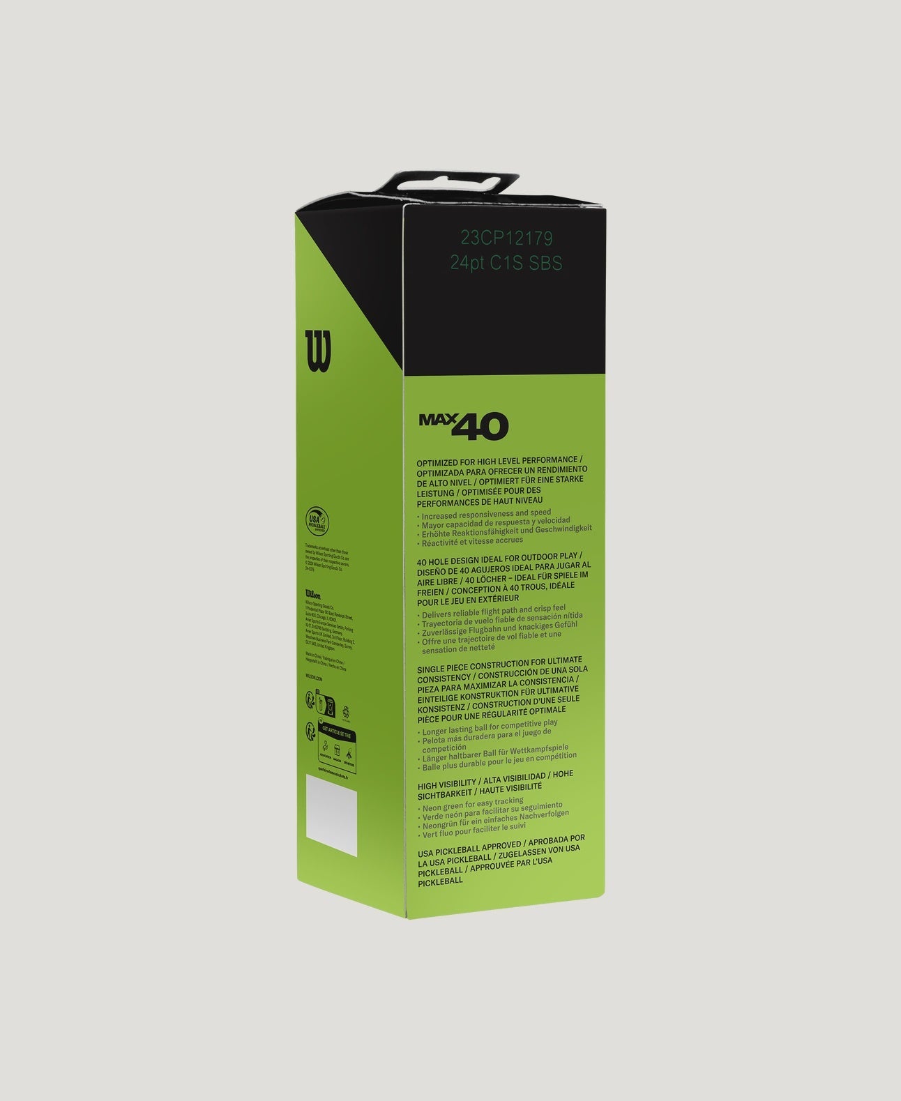 Max 40 Outdoor Ball - 3 Pack Regular