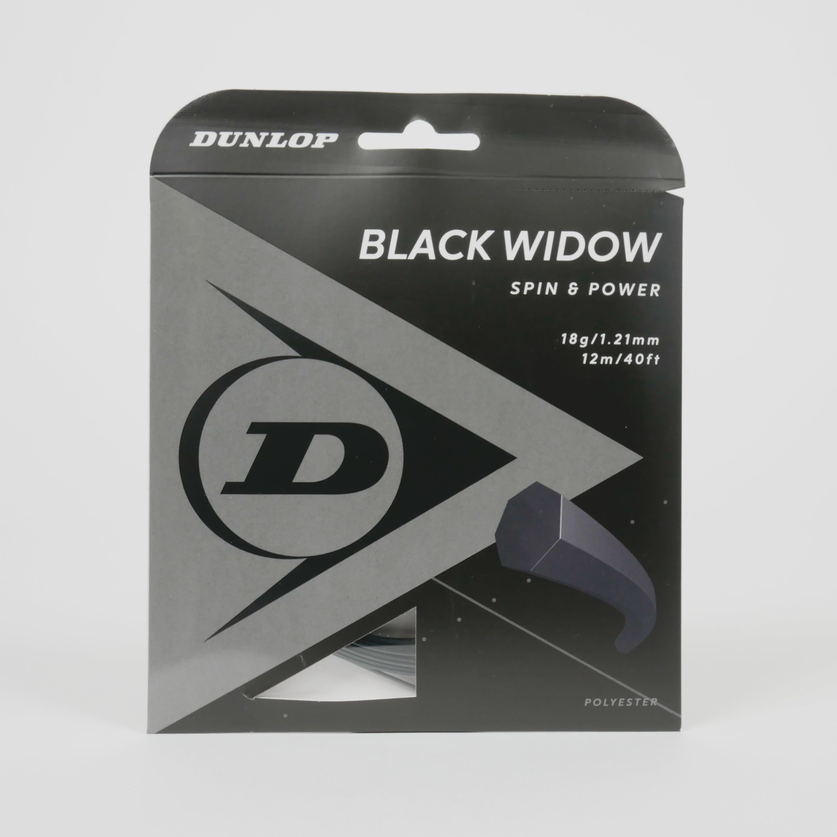 Black Widow 18G/1.21 String Black Black