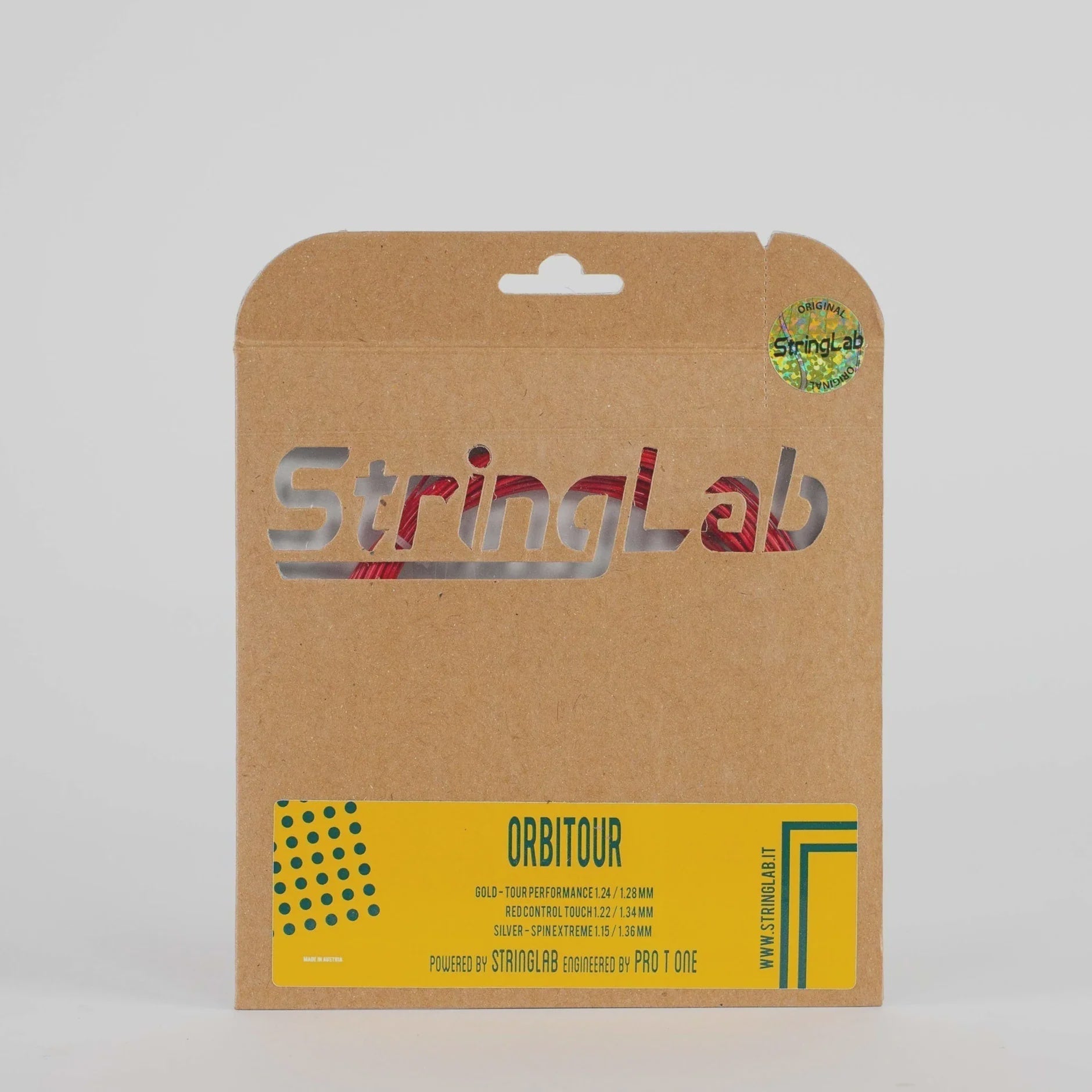 Orbitour Control Touch 17G/1.22-1.34 String Red Red