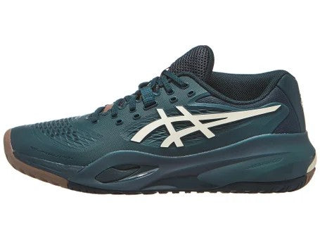 Men's Gel Resolution X Green/Birch Men's Shoes 10.5