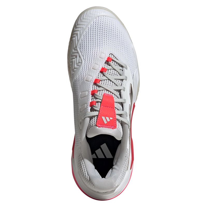 Women's Barricade 13 White and Lucid Red 7