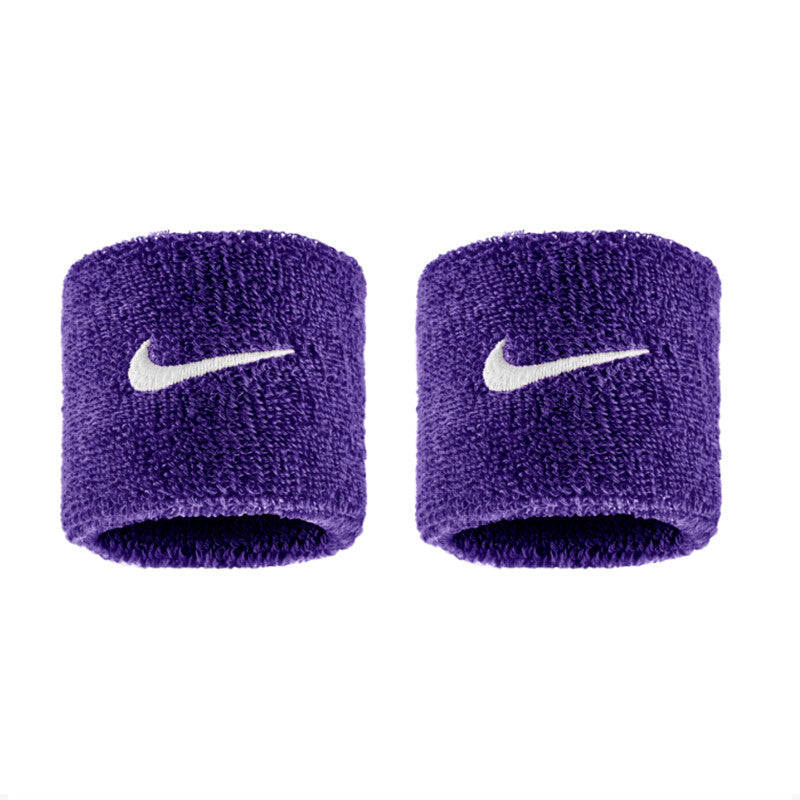 Nike Swoosh Classic Wristbands x 2 Cool Purple