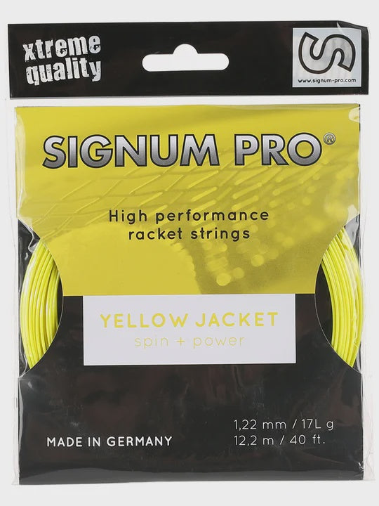 Yellow Jacket 17L/1.22 String Yellow Yellow