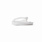 Archies Footwear White Arch Support Flip Flops 9