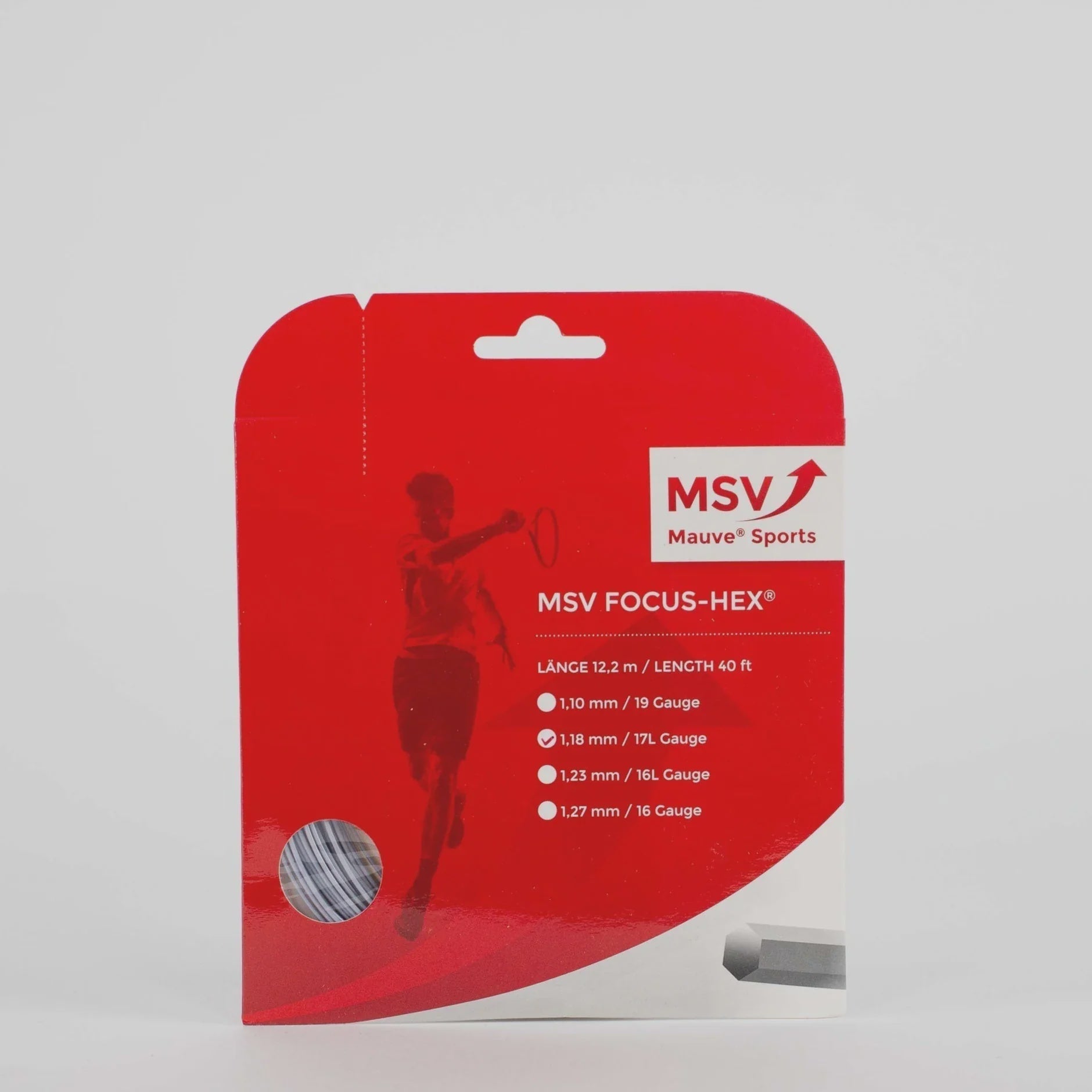 Focus-Hex 17L/1.18 String Silver Silver