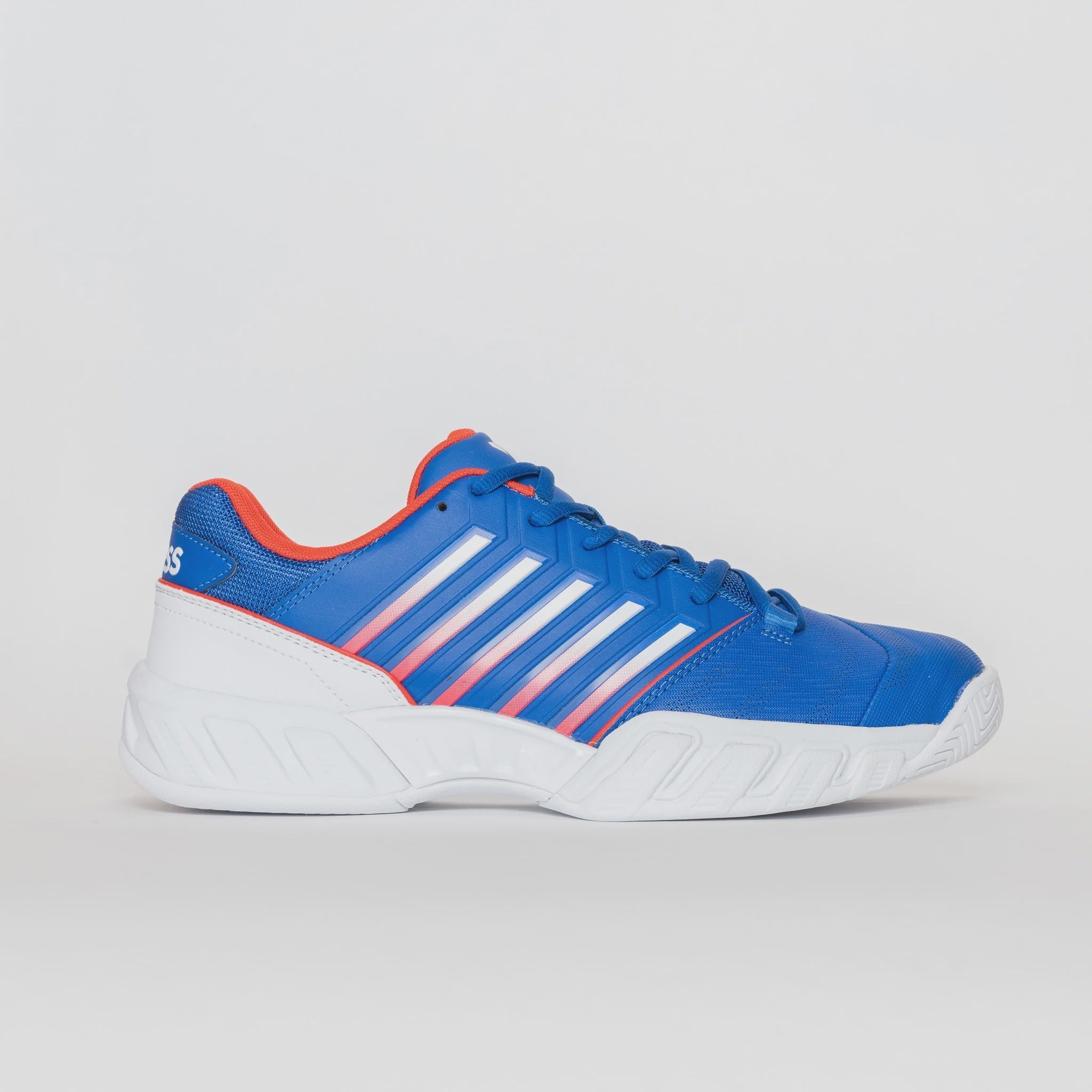 Men's Big Shot Light 4 White/Classic Blue/Berry Red (FINAL SALE) 8