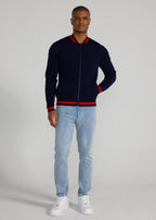 Redvanly Crestwell Bomber in Midnight Navy Medium