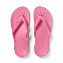 Archies Footwear Arch Support Flip Flops Hot Pink 9