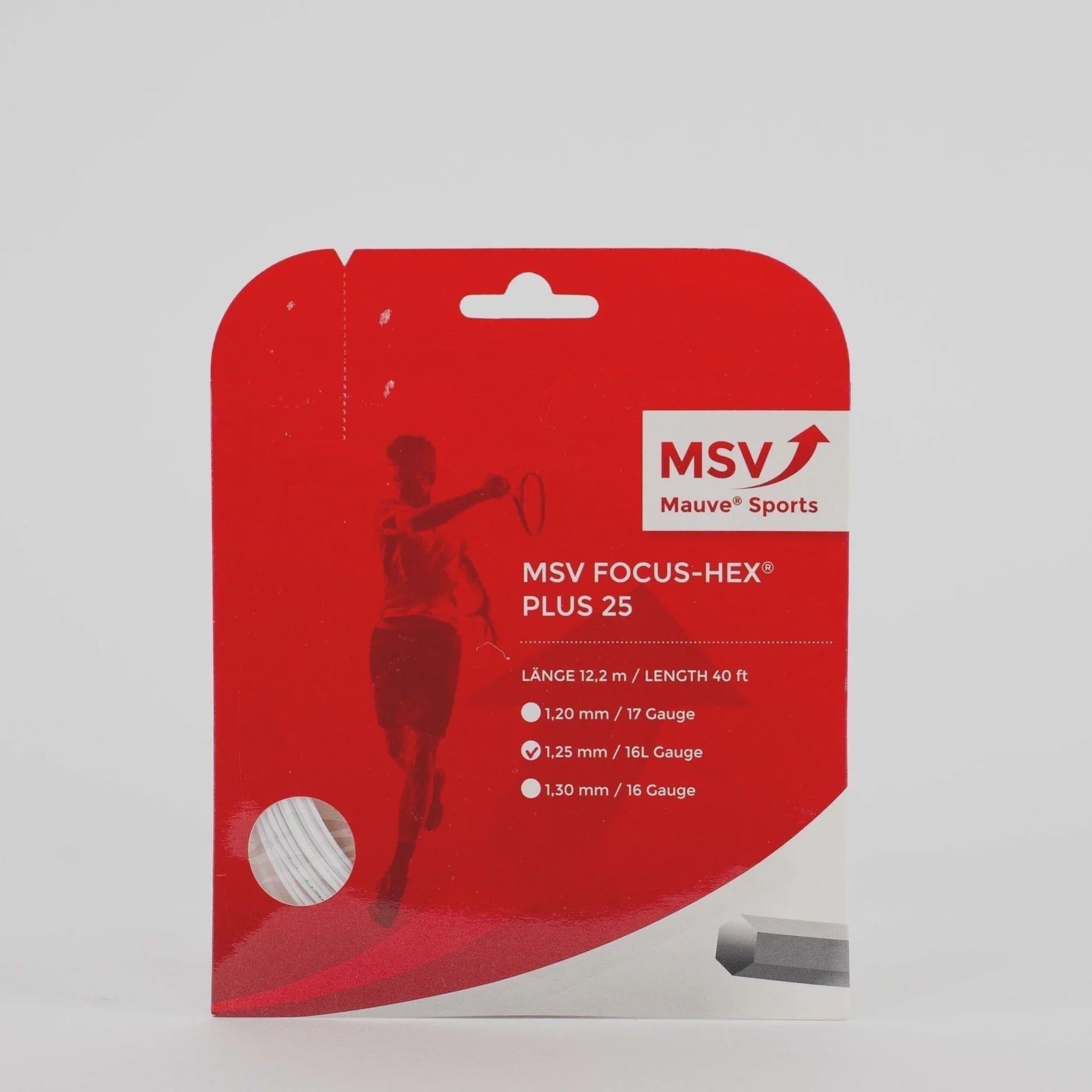 Focus-Hex Plus 25 16L/1.25 String White White