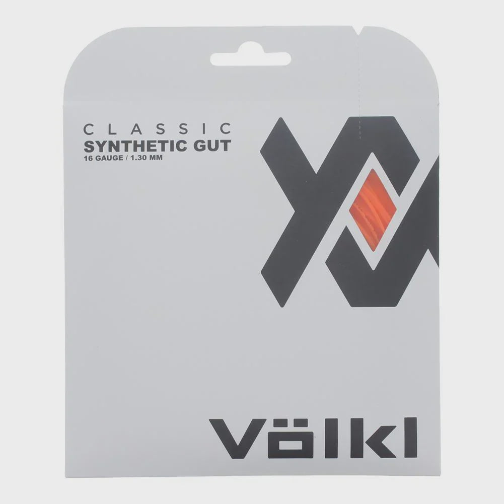 Volkl Classic Synthetic Gut 17G/1.25 String Neon Orange Regular