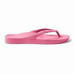 Archies Footwear Arch Support Flip Flops Hot Pink 9