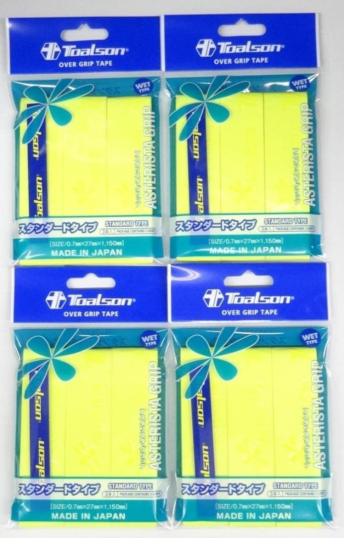 Asterista Overgrip 3 Pack Optic Yellow Regular