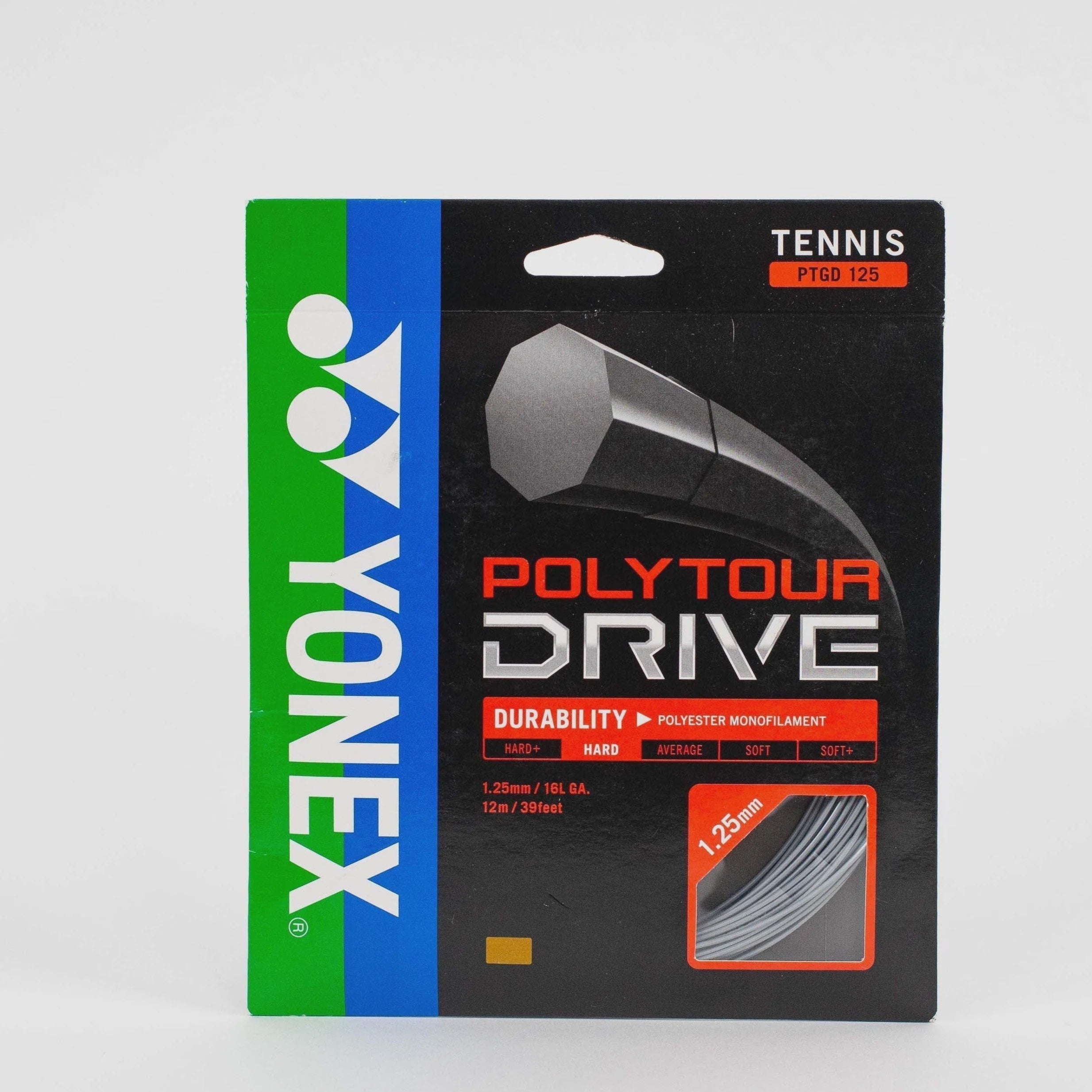 PolyTour Drive 16L/1.25 String Silver Silver