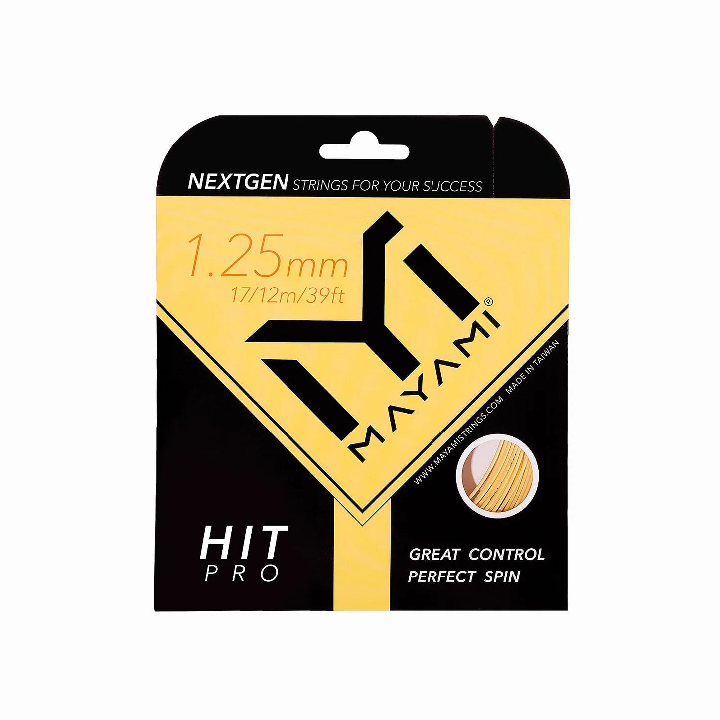 Hit Pro 17G/1.25 String Amber Gold