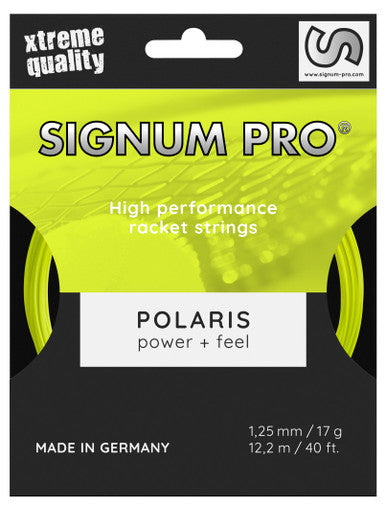 Polaris 17G/1.25 String Neon Yellow Yellow