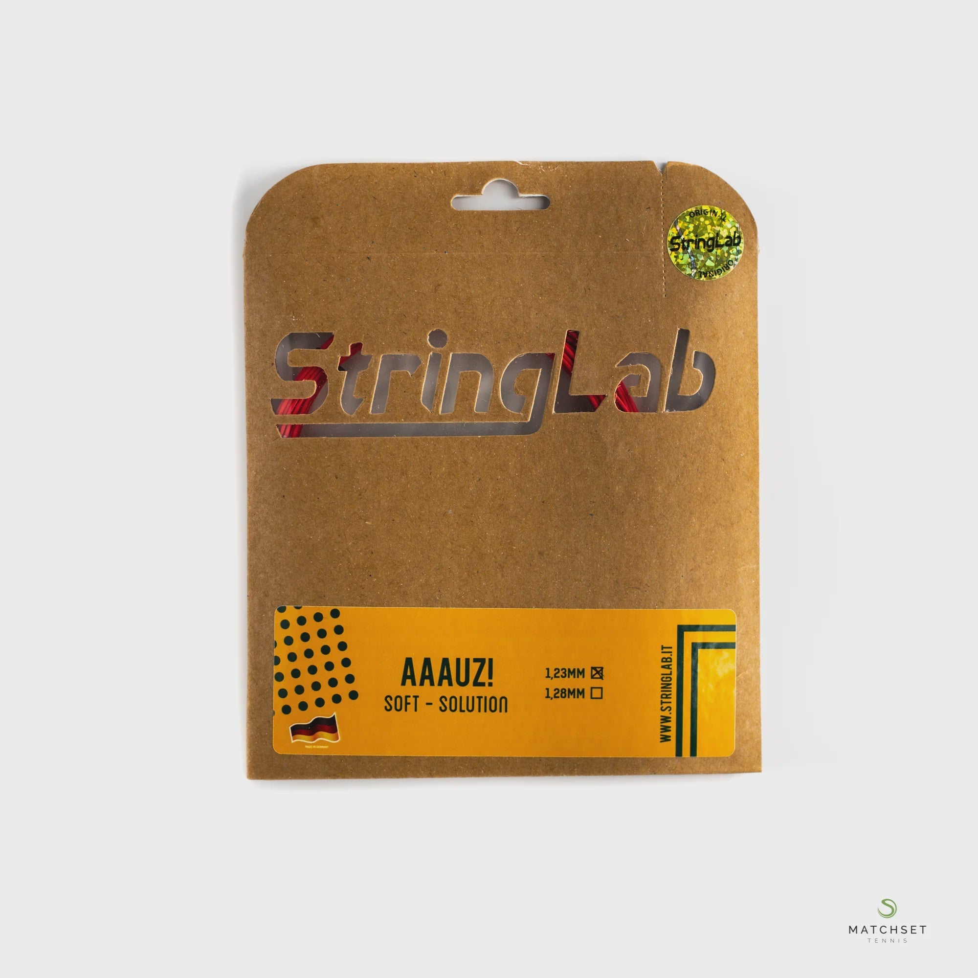 Aaauz! Soft-Solution 17G/1.23 String Red Red