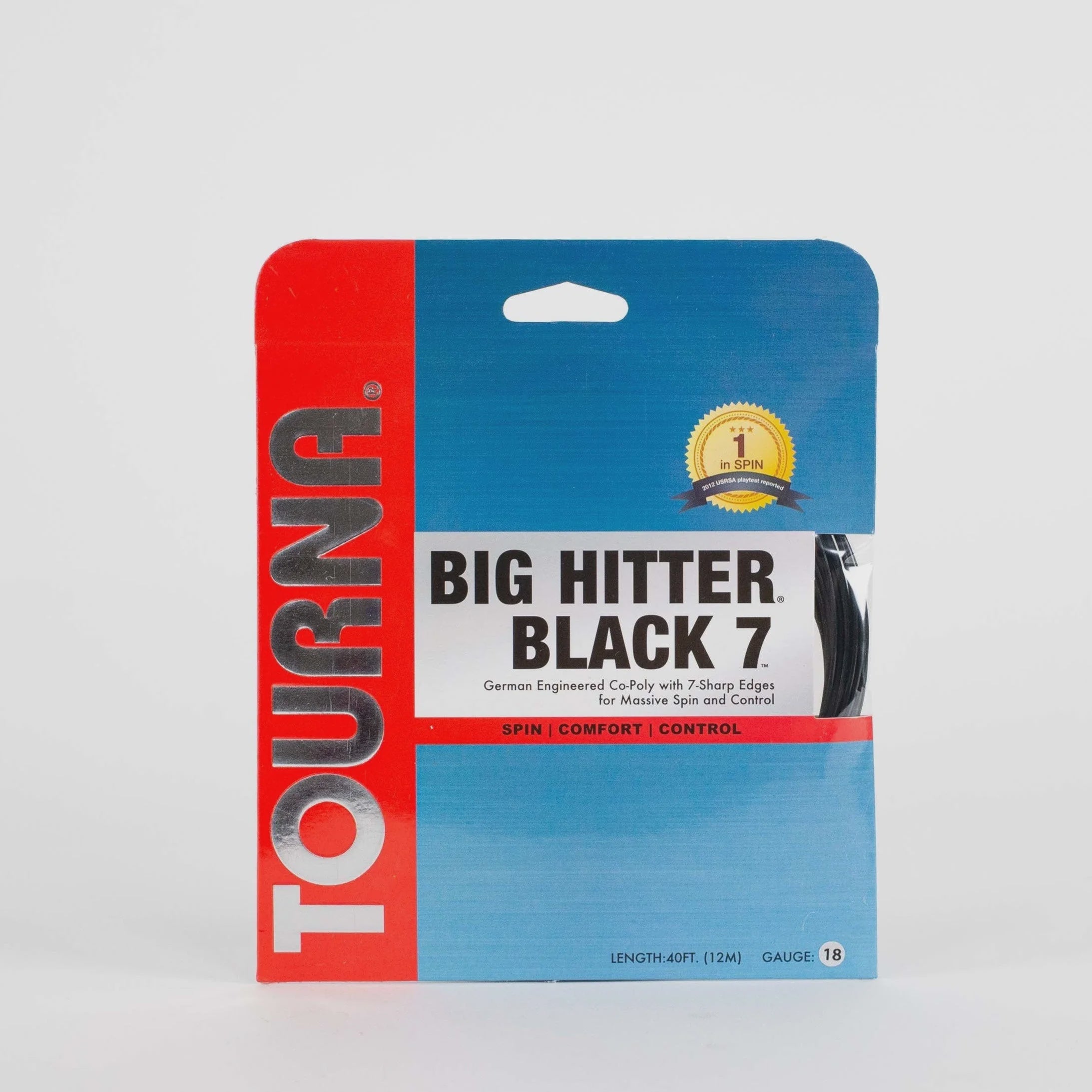 Big Hitter Black 7 18G String Black Black