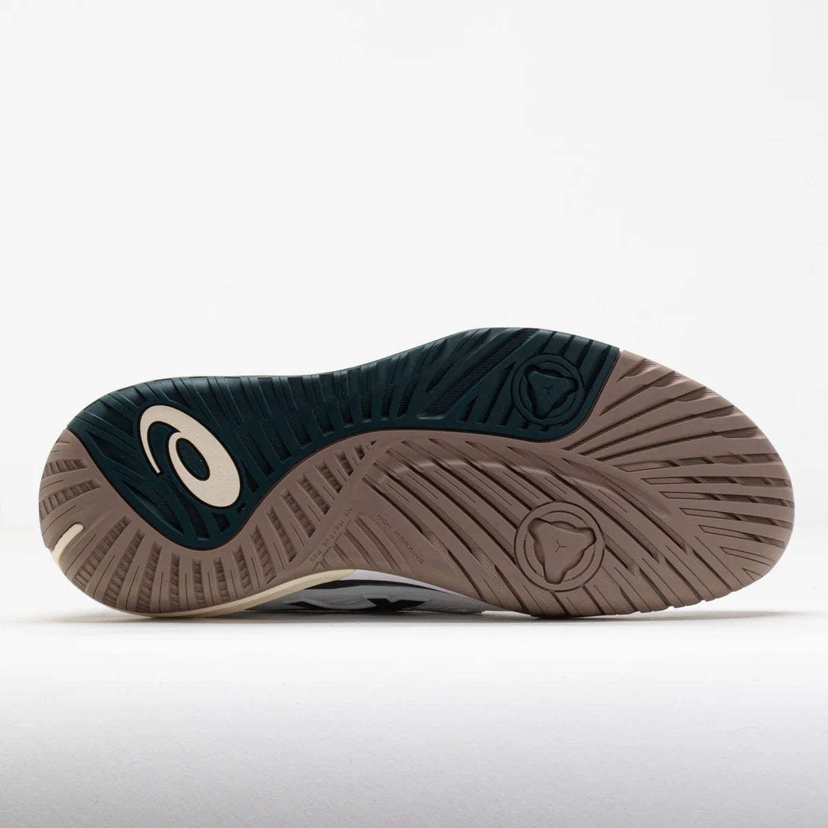 Men’s Gel Resolution X White/Saxon Green 8.5