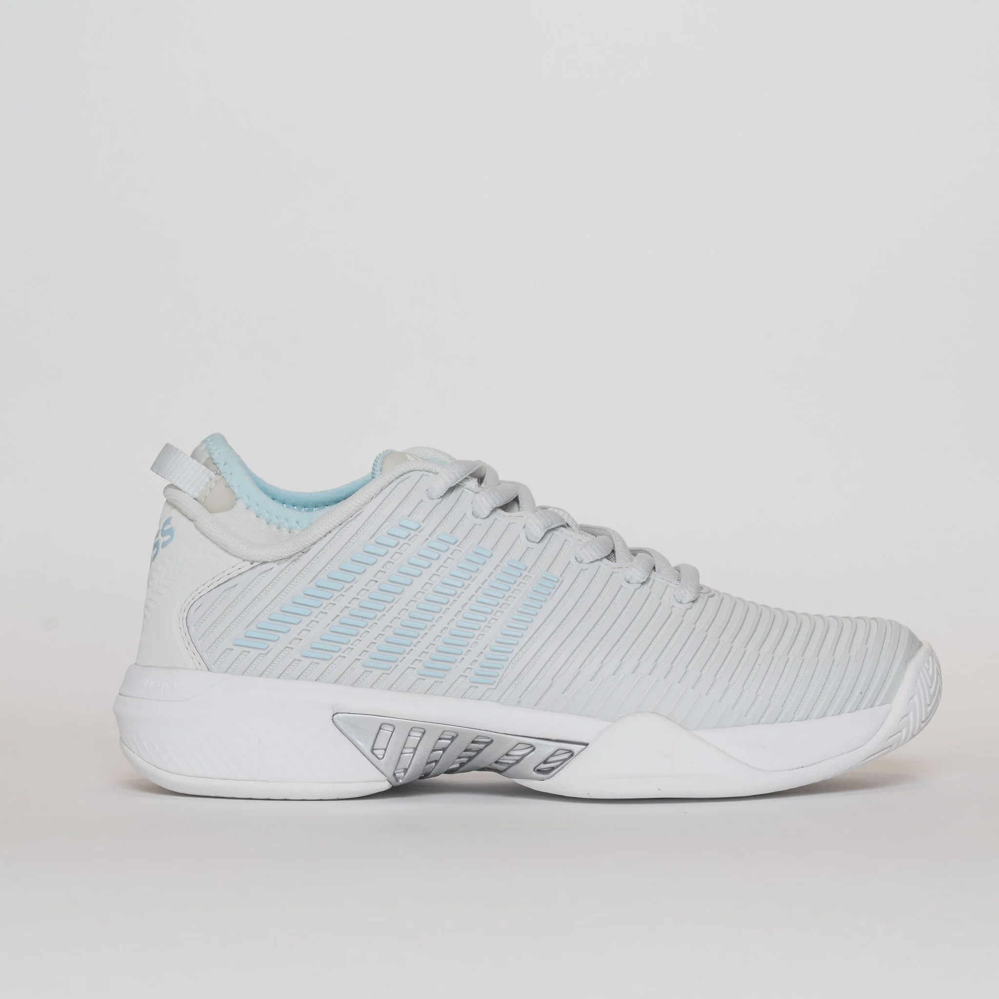 Women's Hypercourt Supreme Barely Blue/White/Blue Glow (FINAL SALE) 5