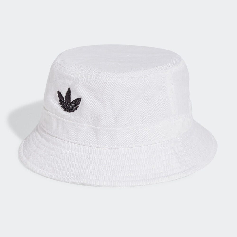 adidas Adicolor Bucket Hat - White OSFM