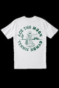 Ace The Moon The Tennis Nomad Tee White Medium