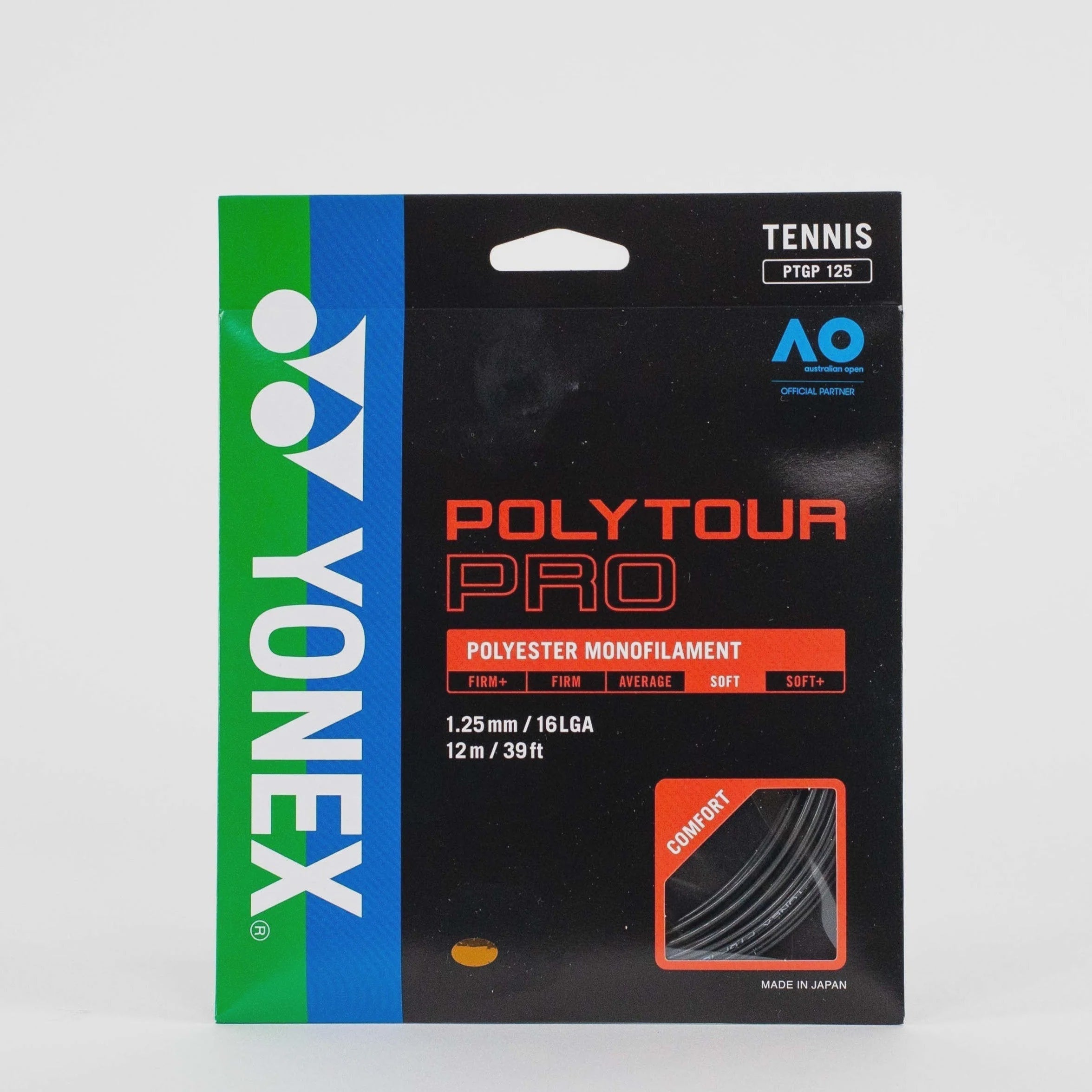 PolyTour Pro 16L/1.25 String Graphite Black