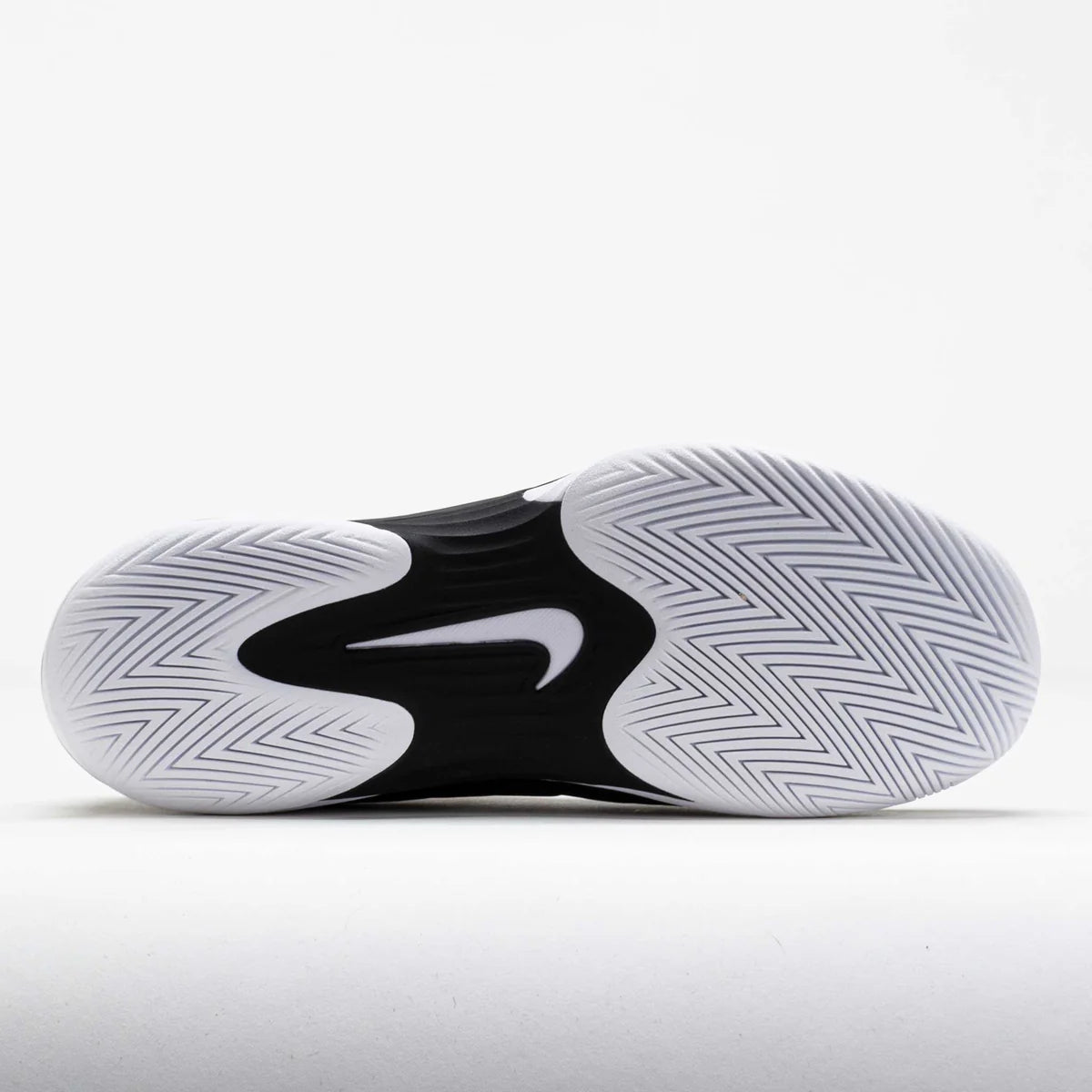 Men's Zoom Vapor 12 Tennis Shoes Black and White 7.5