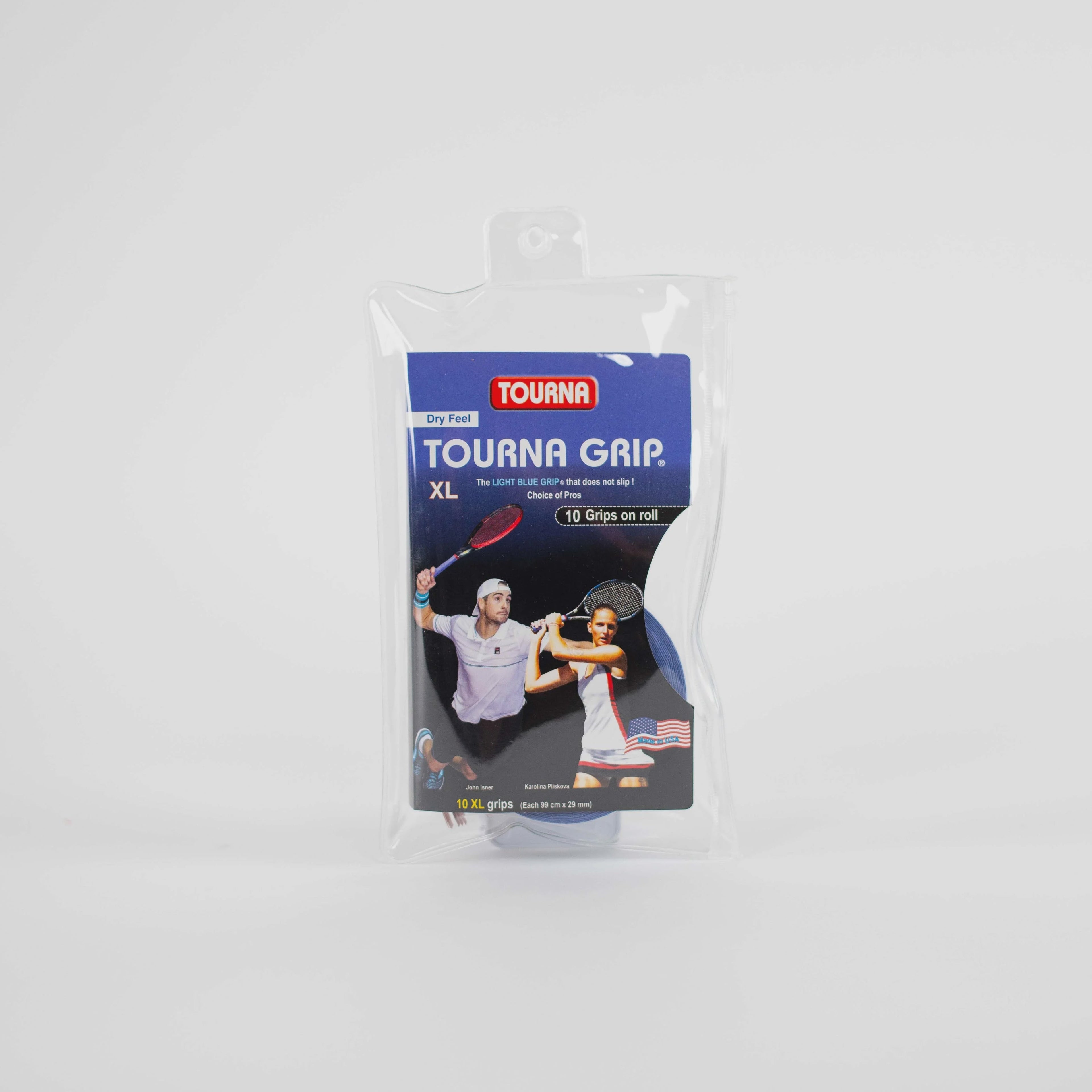 Tourna Grip XL Light Blue 10 pack Regular