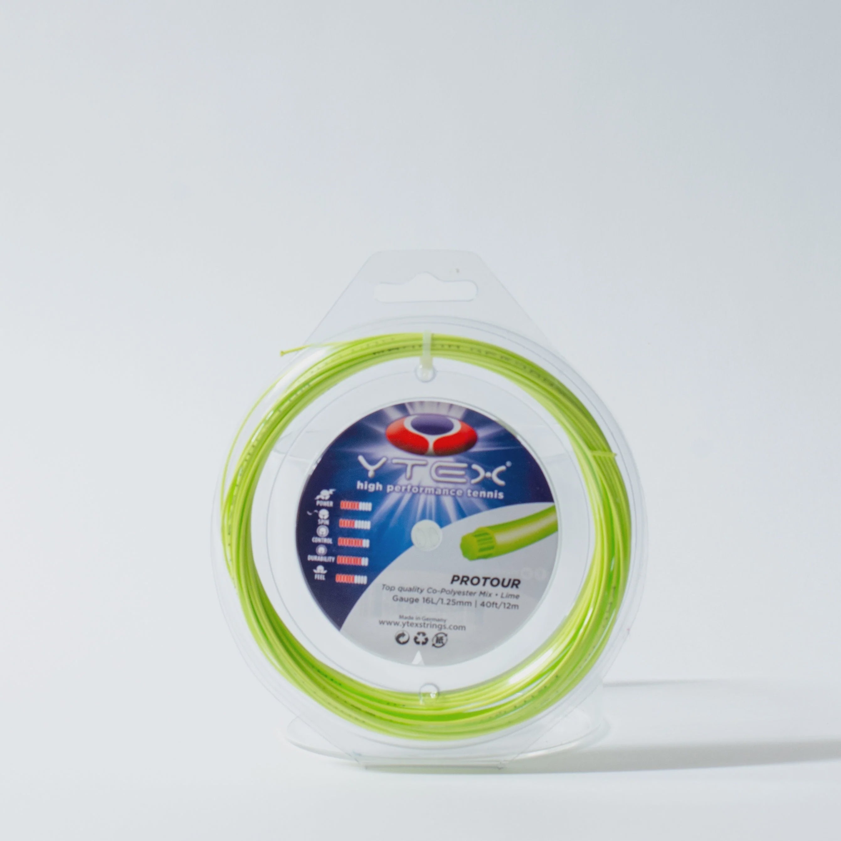 Protour 16L/1.25 String Lime Green