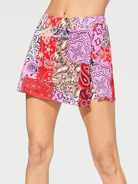 Bandana Babe Skirt (FINAL SALE) Small, Pink
