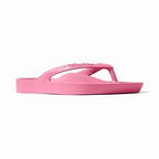 Archies Footwear Arch Support Flip Flops Hot Pink 9