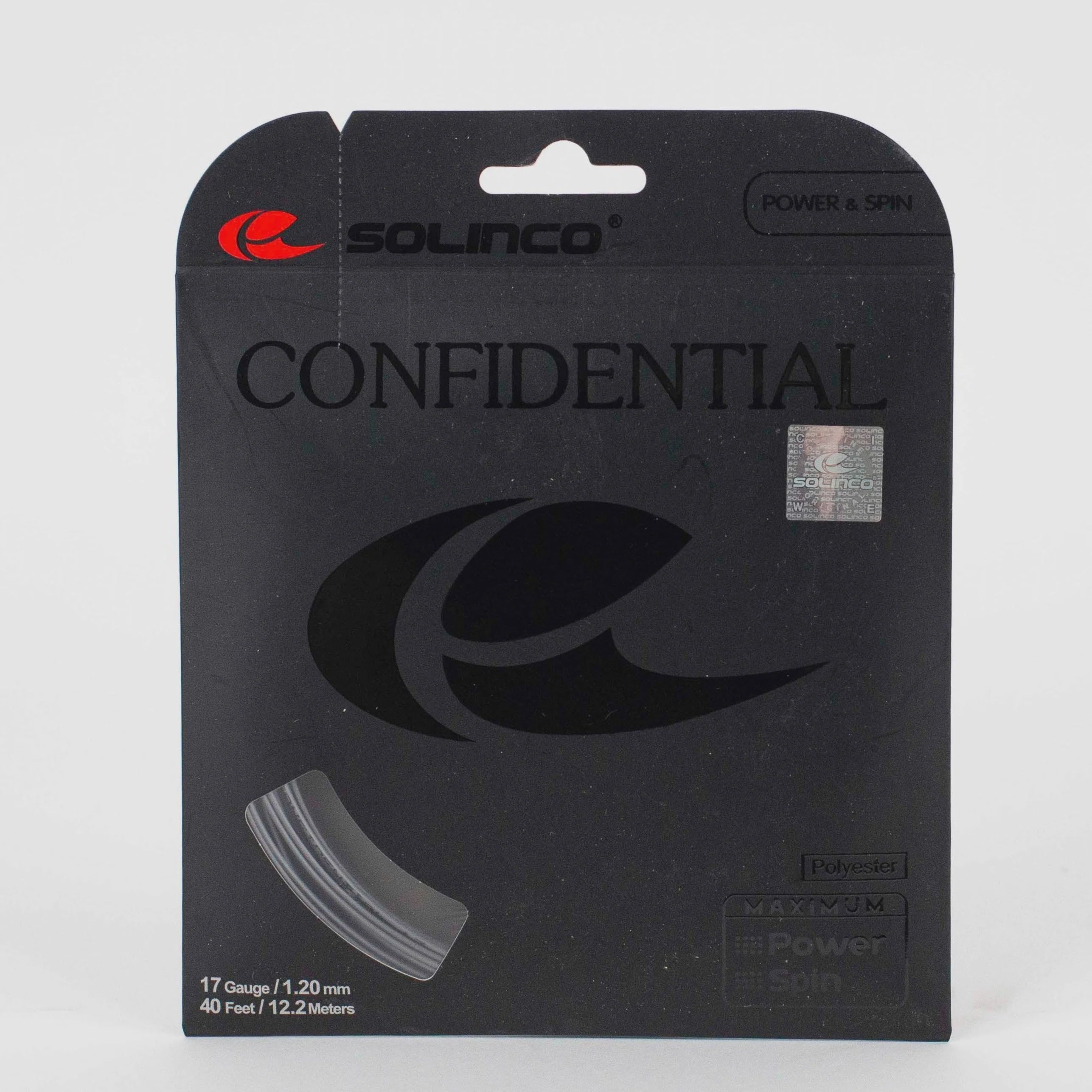 Confidential 17G/1.20 String Dark Silver Silver
