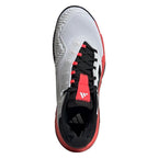 Men's Barricade 13 White / Core Black / Lucid Red 8