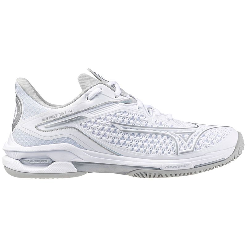 Women's Wave Exceed Tour 6 AC White/Silver 6