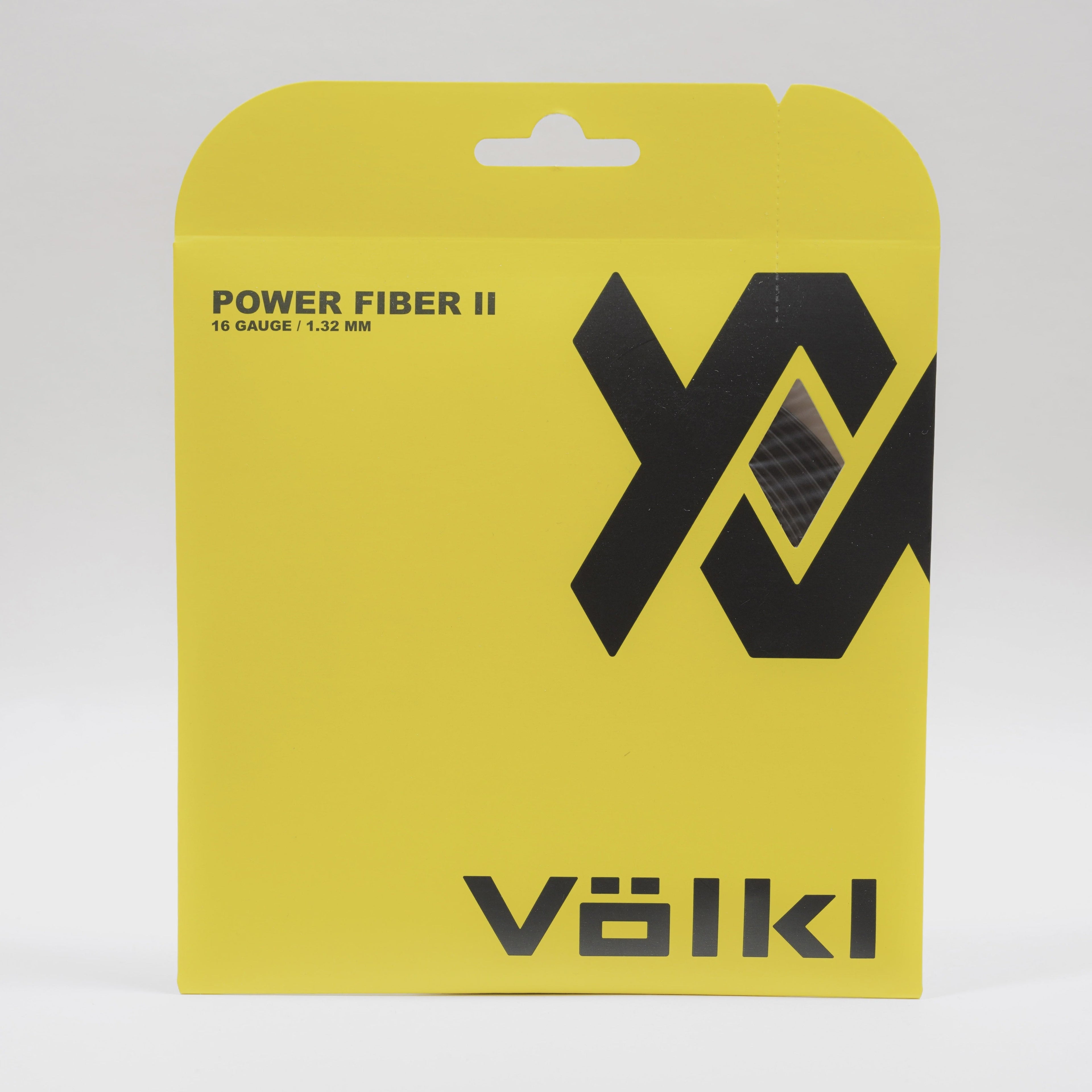 Power Fiber II 16G/1.30 String Black Black