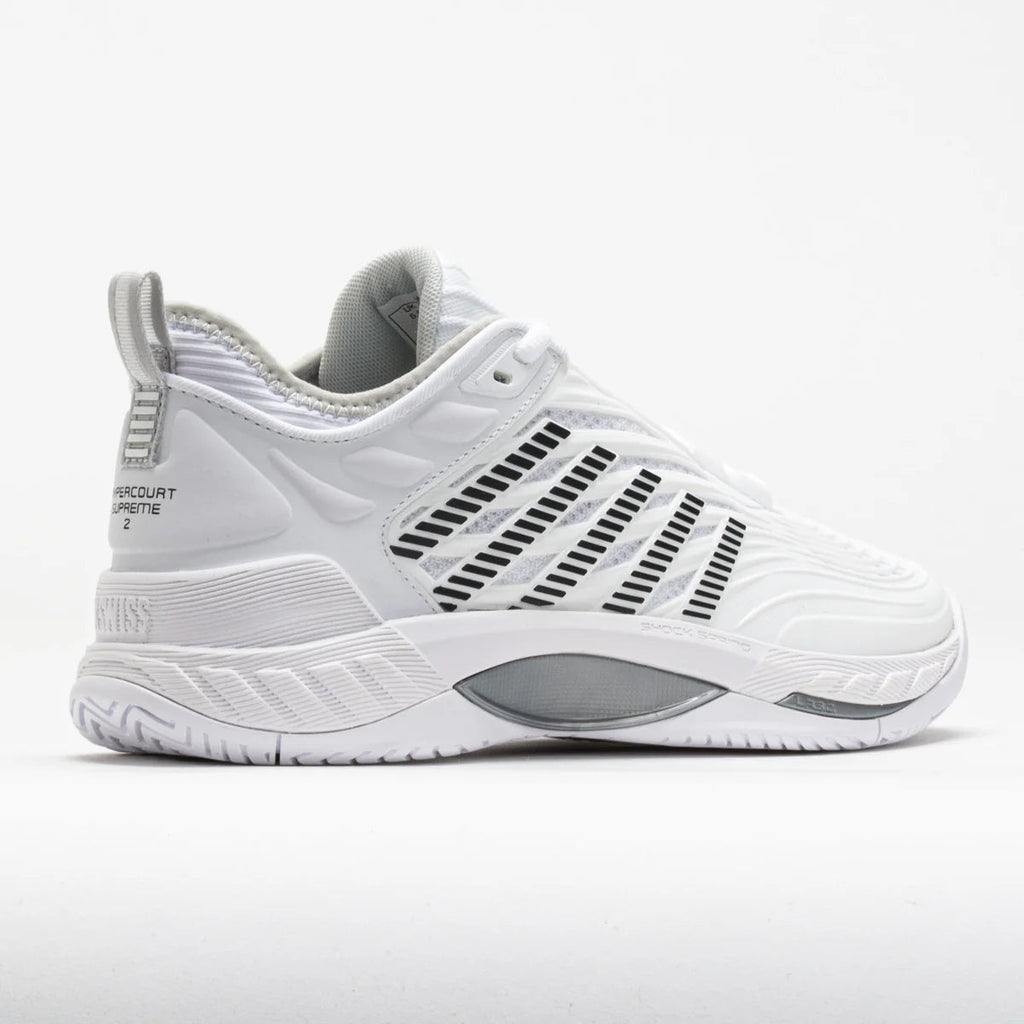 Women's Hypercourt Supreme 2 White/Vapor Blue/Black 6.5