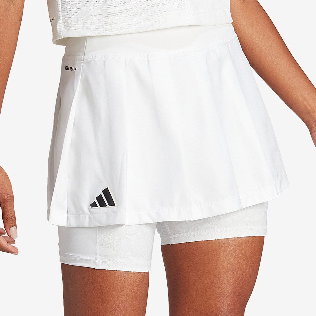 London Pro Pleated Skirt White XSmall