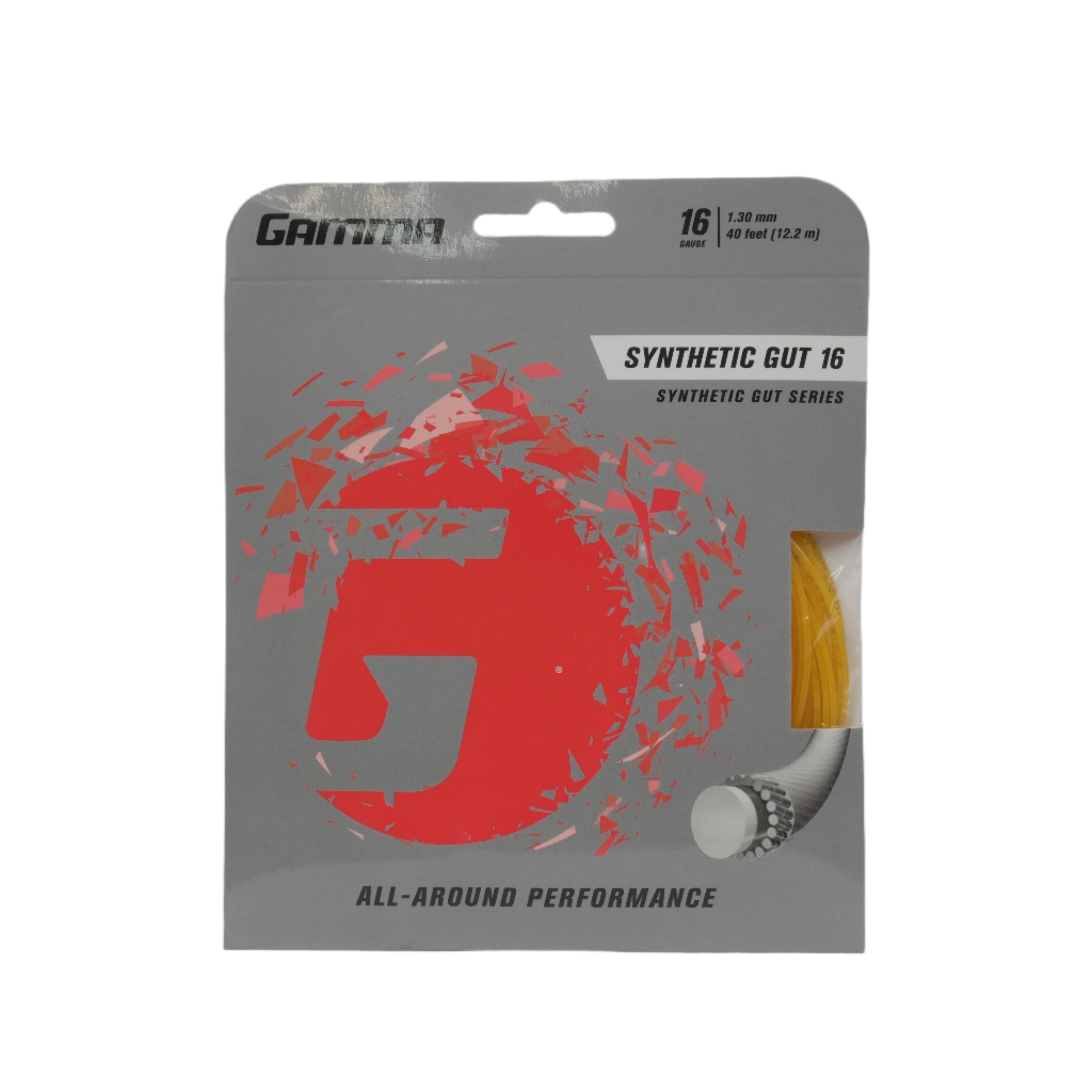 Synthetic Gut 16G/1.30 String Gold Yellow