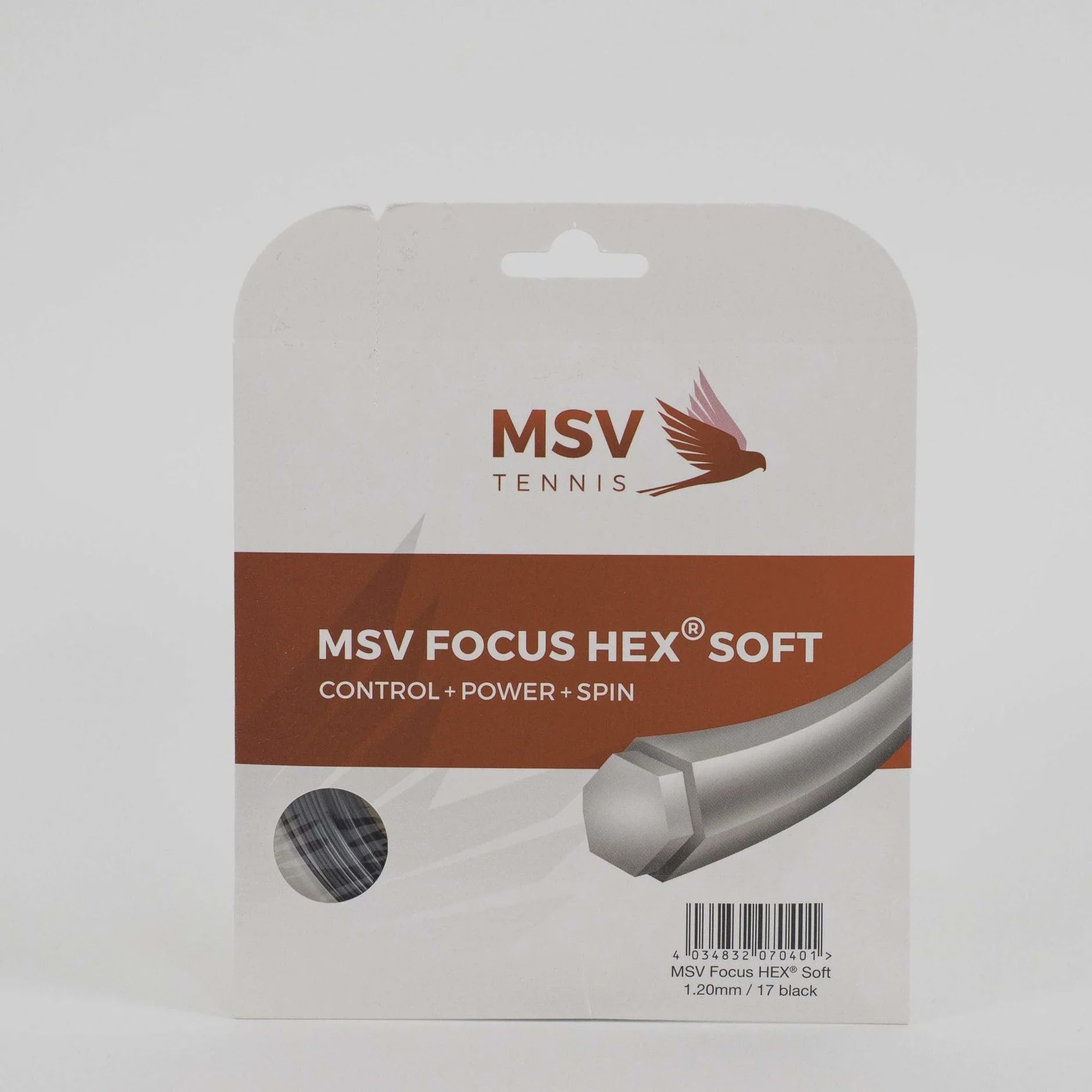 Focus-Hex Soft 17G/1.20 String Black Black